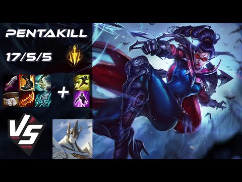 MID Vayne vs Galio [PENTAKILL] - NA Challenger Patch 25.S2.5