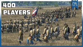 400 Players in a Civil War Battle… This Game Is Not for the Weak