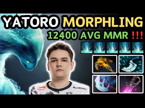 🔥 Yatoro MORPHLING Hard Carry 0 DEAD Easy Game 🔥 Yatoro Grandmaster Tier - Dota 2