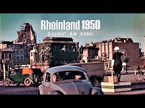 Rheinland 1950 - Düsseldorf - Köln - Koblenz
