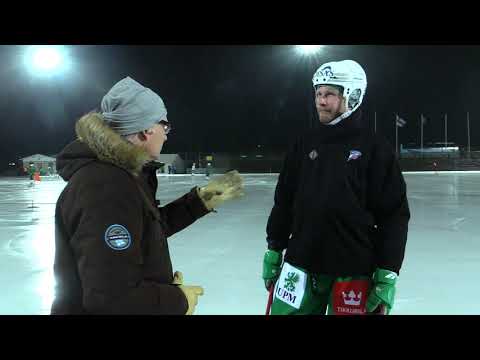 Suomen cup finaalin ennakkohaastattelussa Janne Hauska