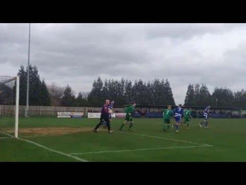 Dunstable Town 0-0 Hitchin Town - Deflected Free Kick