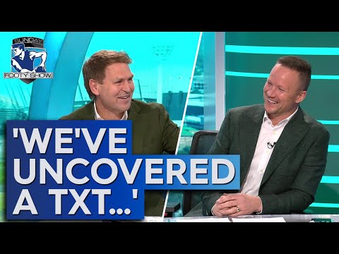Browny gets caught out throwing the boys under the bus 😂 | WCME - Sunday Footy Show