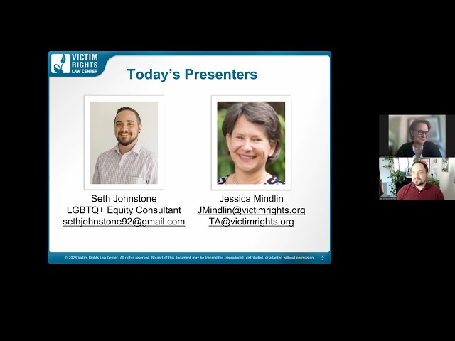 Increasing LGBTQIA2S+ Survivors’ Access to Legal Services (May 2023)