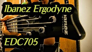 Video thumbnail for Ibanez Ergodyne EDC705 by Thiago Foratori Baixista