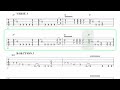 JAMES GANG Funk 49 Isolated Guitar TAB