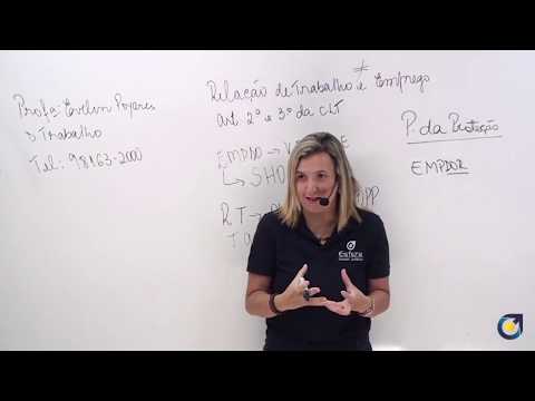 1ª Fase OAB: Direito do Trabalho | Relação de Trabalho e Emprego - Parte 1