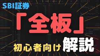 【初心者向け】ハイパーSBI2の「全板」 基本的な使い方解説【デイトレ】
