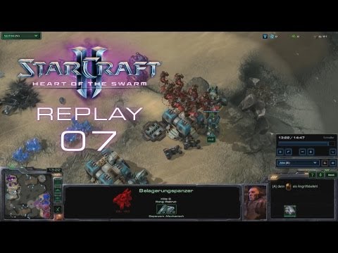 StarCraft 2 HotS - Replay #07 - 2vs2 Zerg - ZZ vs TP - Karte Grausteinklamm [HD]
