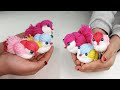 Easy woolen bird craft making | Making Wool Birds | Woolen Crafts