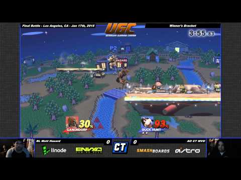 Final Battle - BL Matt Hazard vs AO CT MVD - Smash Wii U