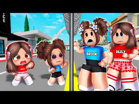 The WALLS SPLIT US In Roblox Brookhaven (The Full Movie)