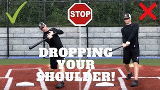 How to Stop Dropping Your Back Shoulder!