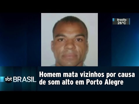Homem mata vizinhos por causa de som alto