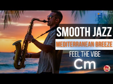 Mediterranean Breeze – Smooth Jazz Backing Track in C minor (98 BPM) | Study & Relax