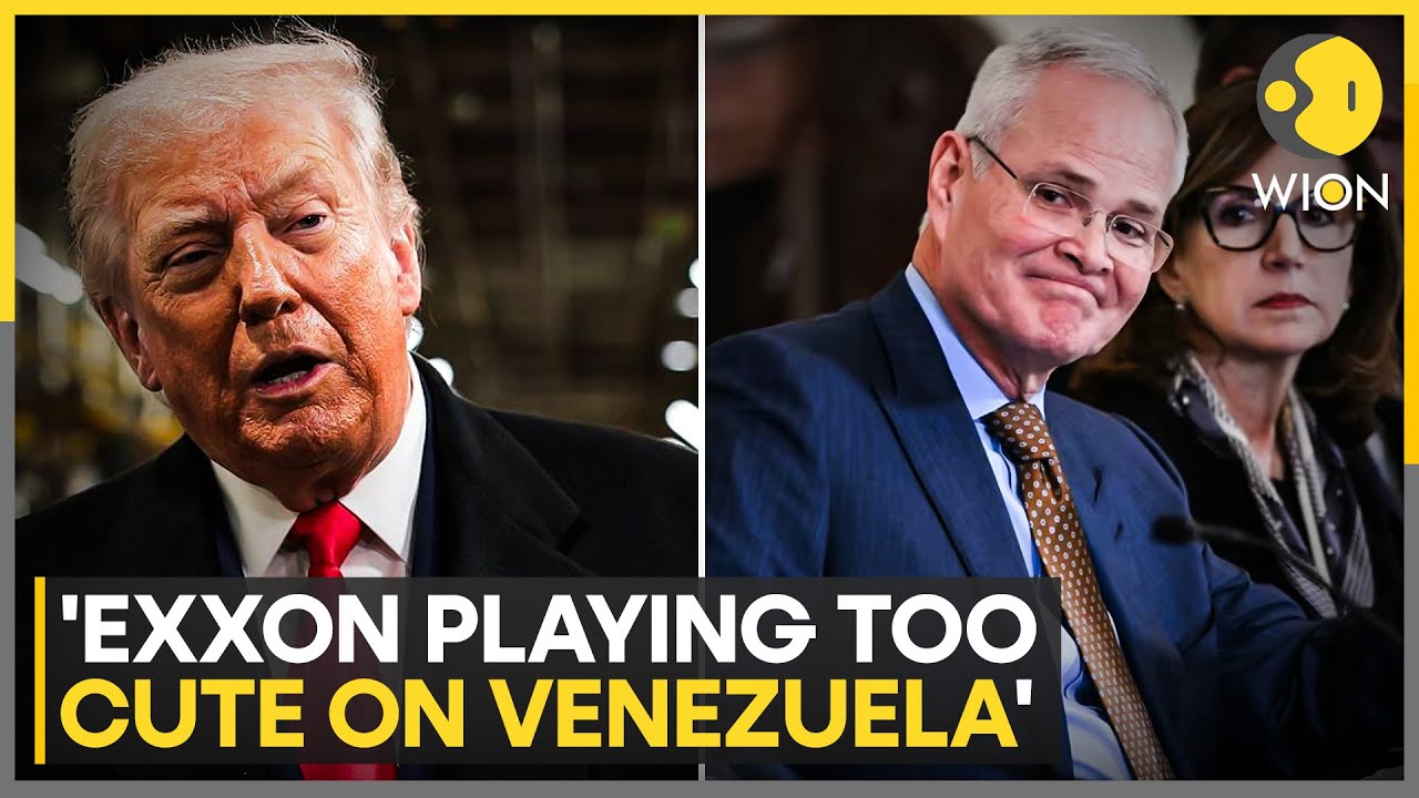 Exxon’s Comments on Venezuela Show Risk of Crossing Trump | WION