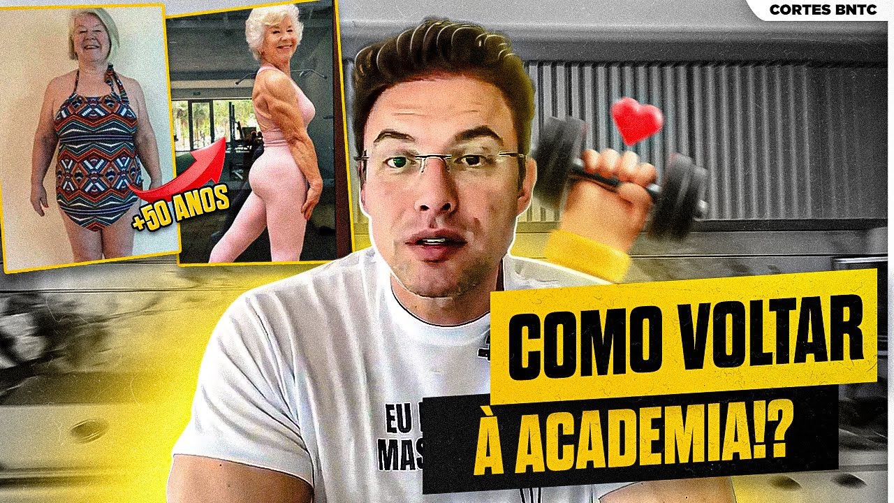 Como COMEÇAR NA ACADEMIA!? *mesmo após os 50 anos* | Muzy Explica