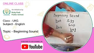 Beginning Sound | English for UKG Students | Ruby Park Public School Thumbnail