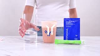 How to mix Immunocal and Immunocal Booster Reds and Greens with water