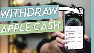How to Withdraw from the Apple Cash Card