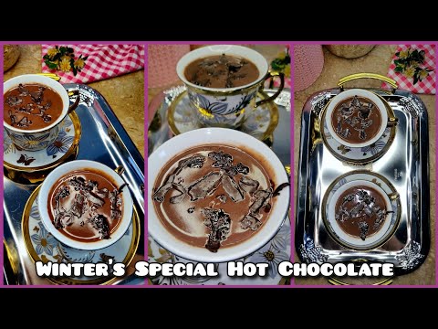 Hot Chocolate Recipe || Winter's Special Easy Hot Chocolate || Mehak Mohsin