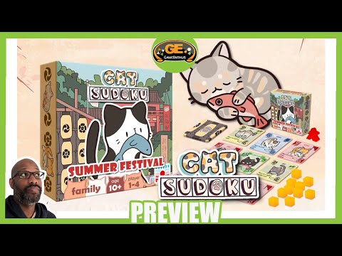 Cat Sudoku Summer Festival Preview/Solo Play
