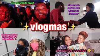 Vlogmas 2k20: Flying to NC, Reunited w/ Friends, Christmas Lights + More