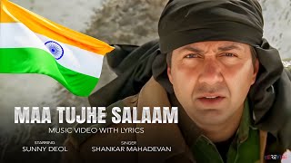 Download lagu Maa Tujhe Salaam Sunny Deol | Shankar Mahadevan | Sajid-Wajid | Patriotic Anthem 🇮🇳 mp3