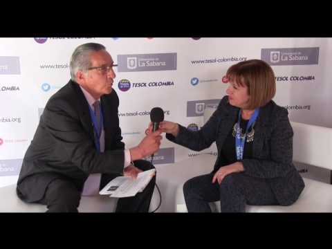 2017. TESOL Colombia. Interview with Claudia Ferradas at TESOL Colombia II