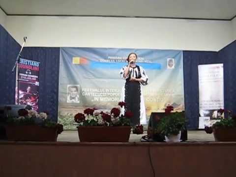10 Festivalul Vasile Contiu 2014 - Tropotei Ioana Cristina - Am maicuta iubitoare