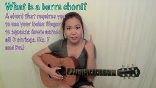 TMT #4: How To Practice / Play Barre Chords