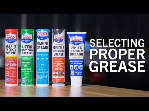 How to Choose the Right Grease for Your Project | Top 5 Lucas Oil Greases Explained