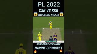cricket new csk vs kkr sunil  narine  best wicket in a match