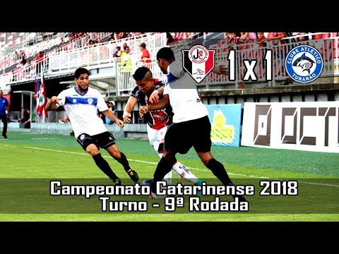GOLS: JOINVILLE 1 X 1 TUBARÃO - CATARINENSE 2018 - 18/02/2018 - NARRAÇÃO: JOTA DESCHAMPS