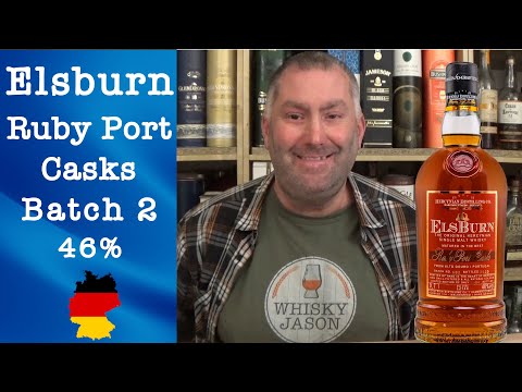 Elsburn Ruby Port Cask Batch 2 Original Hercynian German Single Malt Whisky - Review by WhiskyJason