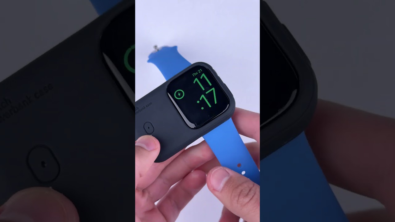 Портативное ЗУ Charging Soft Case for Apple Watch 49mm 1200 mAh