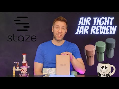 Staze Airtight fresh jar unboxing