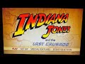 Opening To Indiana Jones And The Last Crusade 2008 DVD