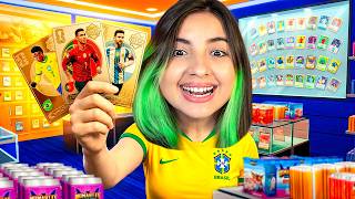 ABRI UMA LOJA DE FIGURINHAS DA COPA... MAS EU ABRI TODOS OS PACOTINHOS.