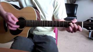 Thrice - Trust [Acoustic] (guitar cover)