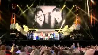 Westlife and Family at Croke Park June 22, 2012