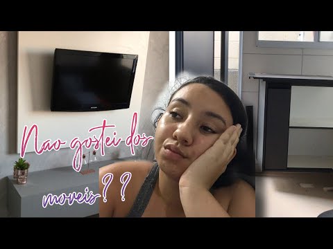 Os móveis Planejados chegaram / fiquei chateada 😿😿