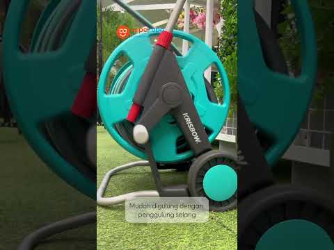 Gambar Krisbow Selang Air Telescopic 1/2 Inci 20 Meter - Biru