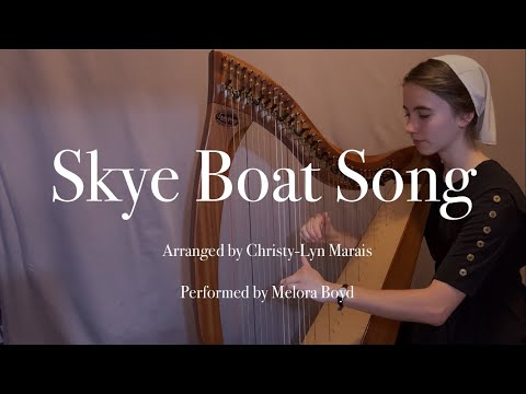 Skye Boat Song on Celtic Harp