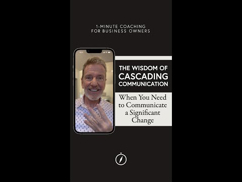 The Wisdom of Cascading Communication