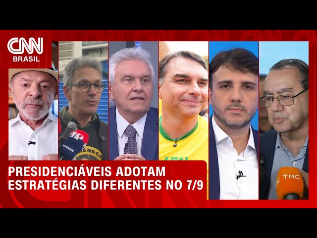 Veja as diferentes estratégias dos presidenciáveis no 7/9 | CNN 360°