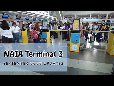 NAIA Terminal 3 Experience, Updates and Review: Check-in, Immigration, Stores