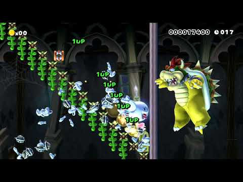 descente rapide auto avec porte by Thierry - SUPER MARIO MAKER - NO COMMENTARY 1bb