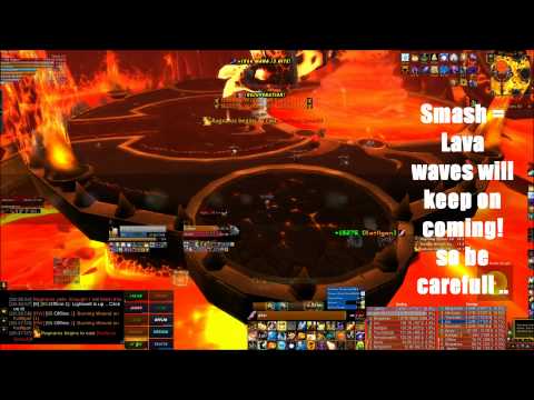 How to Ragnaros In firelands 4.2