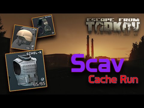 Escape From Tarkov | Customs Scav Run | How to Make Money From Caches | Don't Forget To Use Scav
